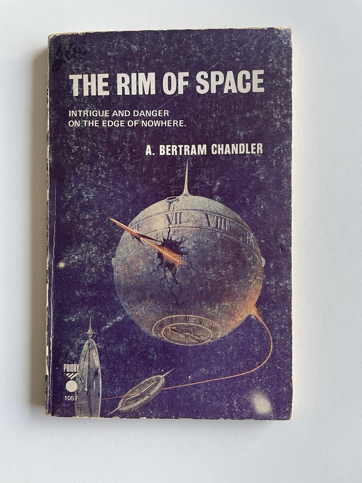 A Bertram Chandler / Rim of Space Intrigue Danger Edge of Nowhere Israel Edition