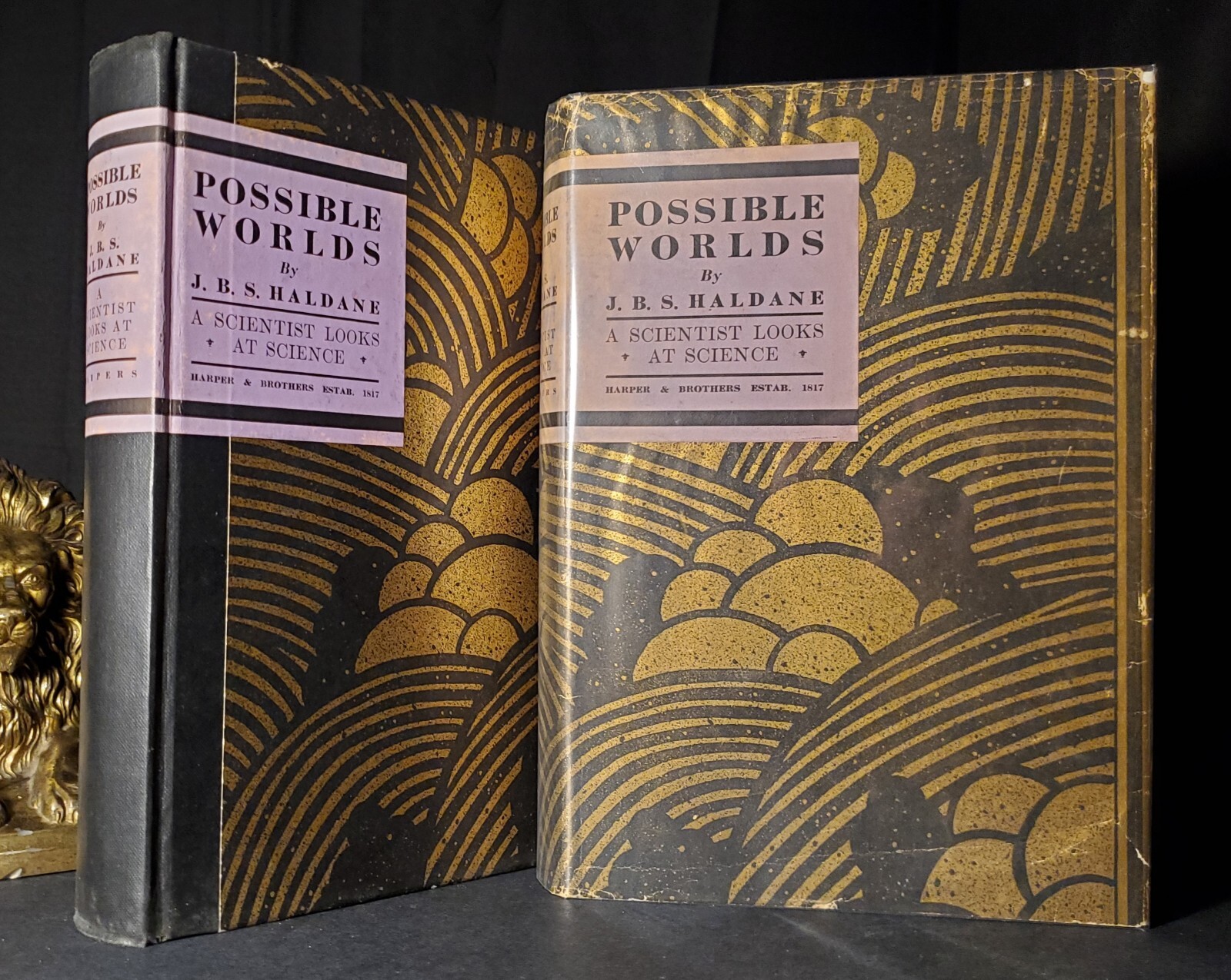 Possible Worlds by J. B. S. Haldane ~ STATED 1ST EDITION 1928 WITH JACKET!