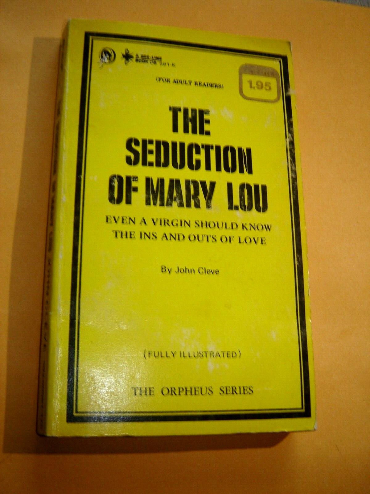THE SEDUCTION OF MARY LOU by John Cleve (Andrew J Offutt) #OB 591-K erotica