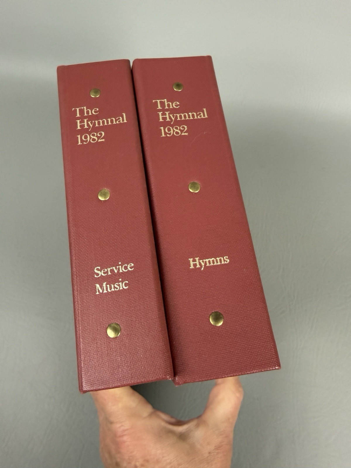 The Hymnal 1982 Hymns & Service Music Accompaniment Edition 2 Vols Episcopal