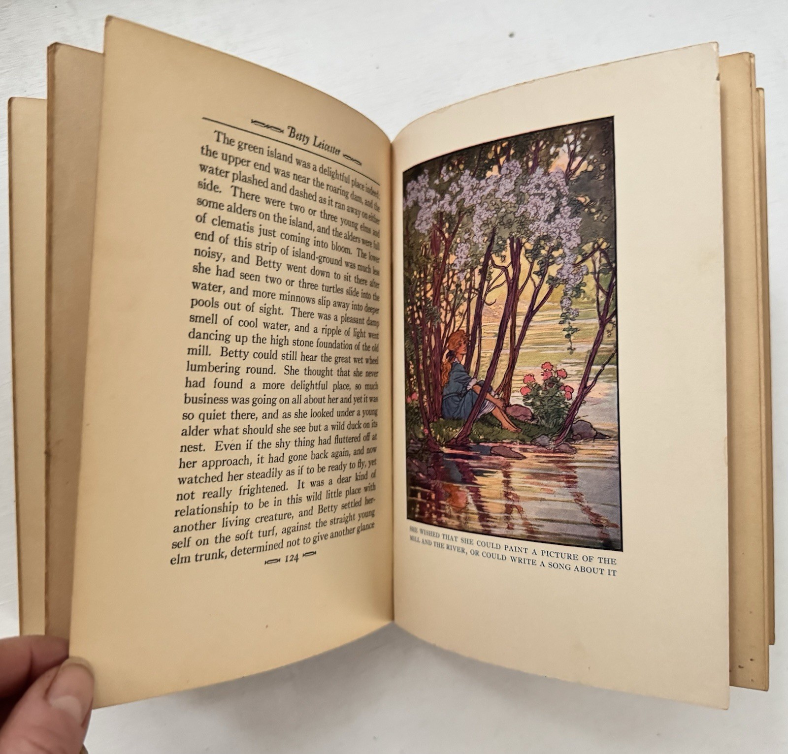 Betty Leicester A Story For Girls Sarah Orne Jewett 1929 Distressed Hardcover