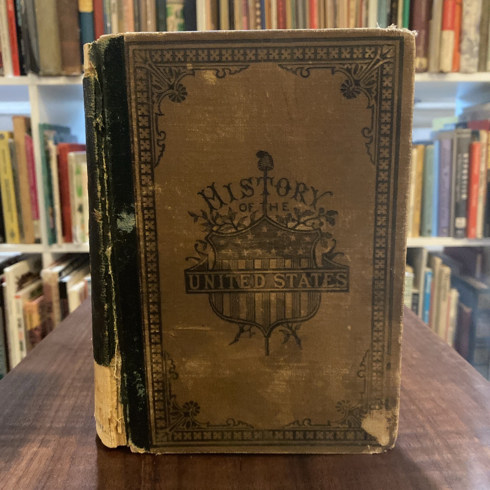History of the United States of America John Clark Ridpath 1876 Antique Rough