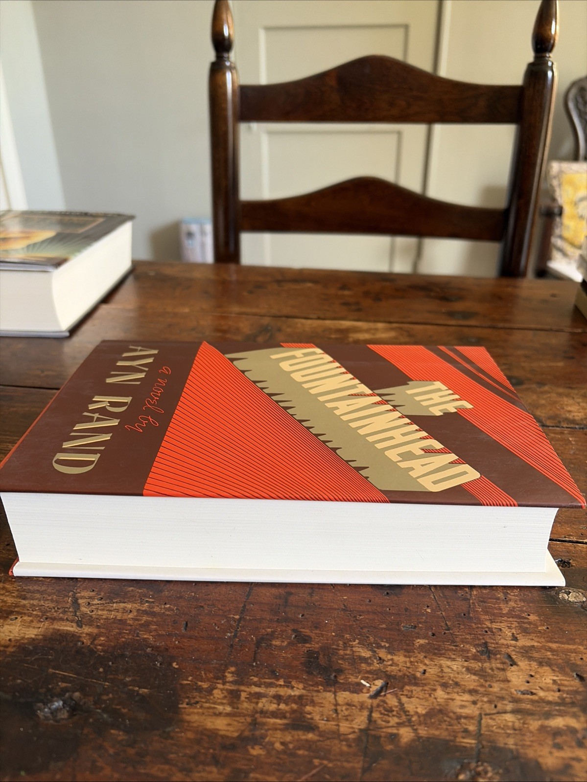 The Fountainhead Ayn Rand 1986 HC/DJ Like New Hardcover Macmillan Book