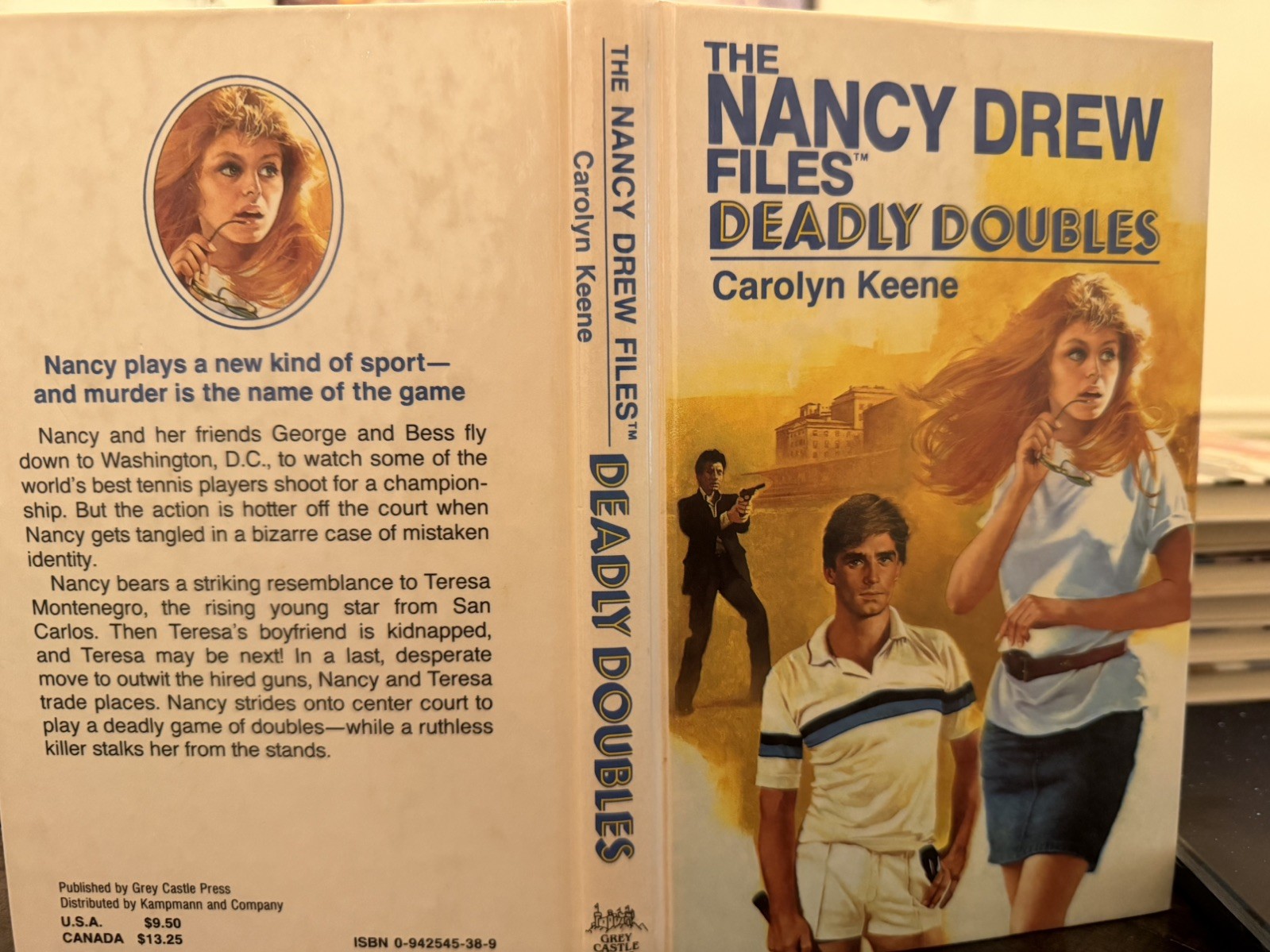 Nancy Drew Files – Hardcover Complete 10 Book Set Grey Castle Press Like New
