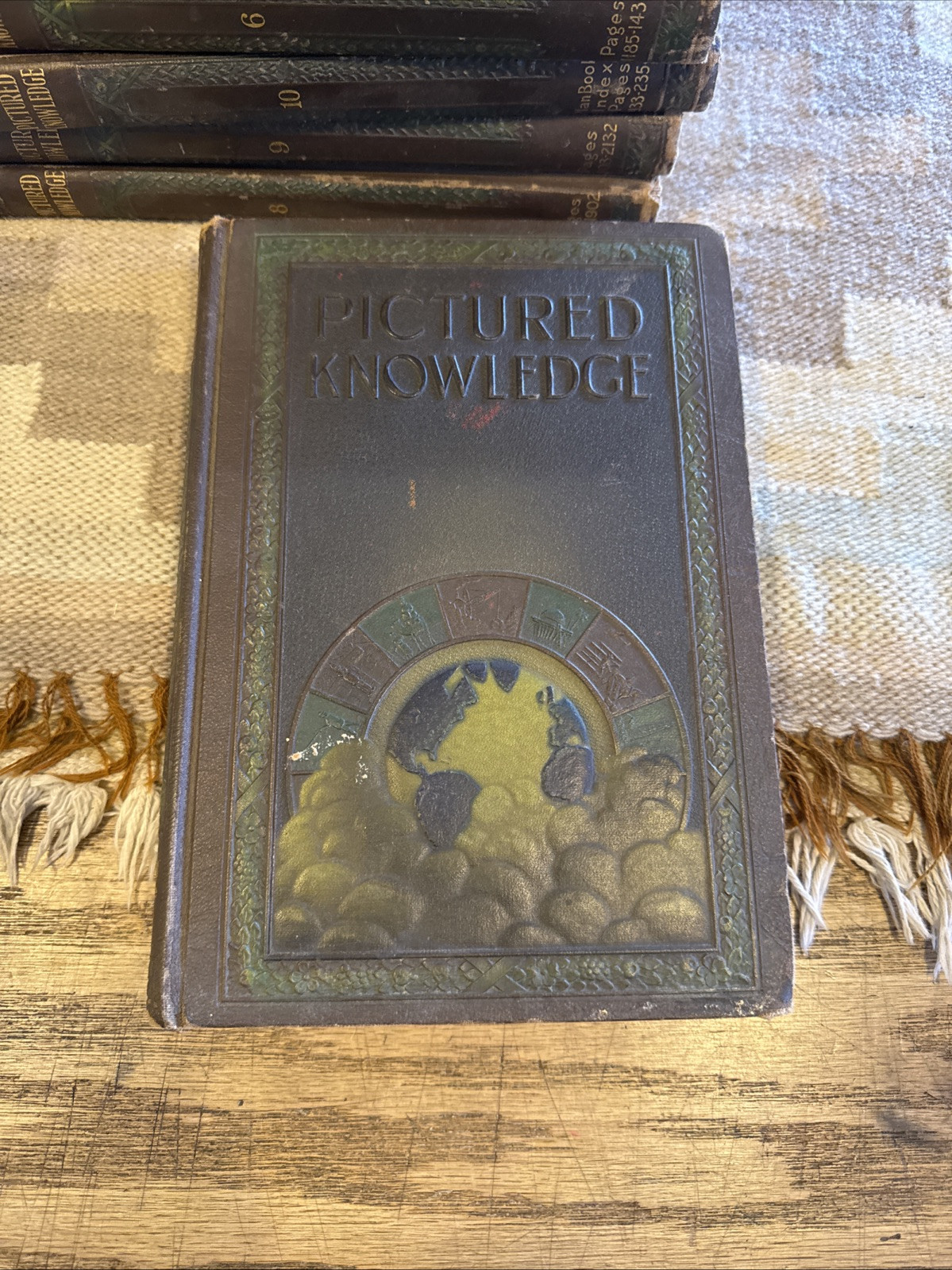 Pictured Knowledge ~1930 ~ Complete set of 10 Volumes Marshall Hughes Co.