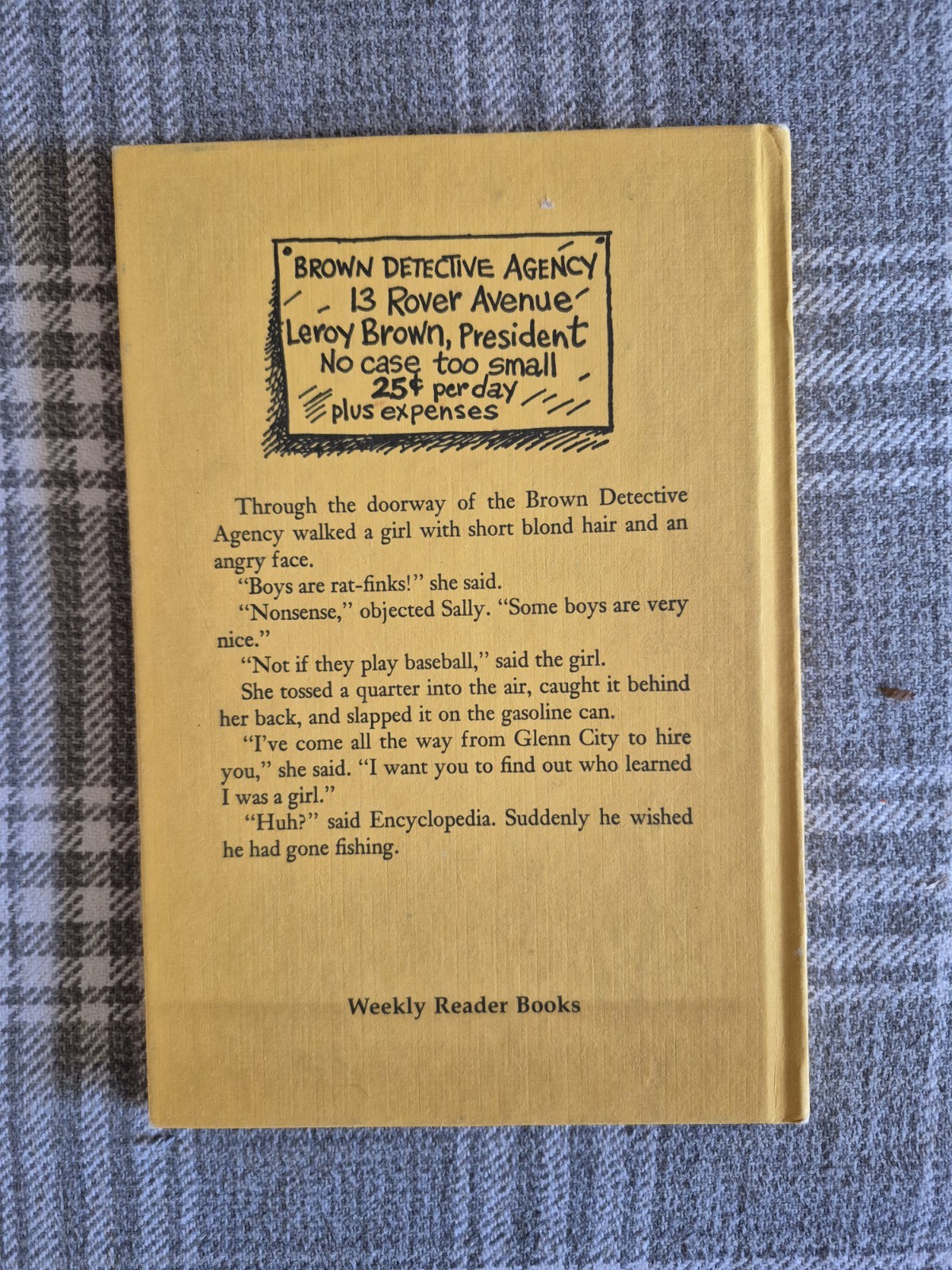 ENCYCLOPEDIA BROWN SHOWS THE WAY by Donald J. Sobol 1972 Weekly Reader