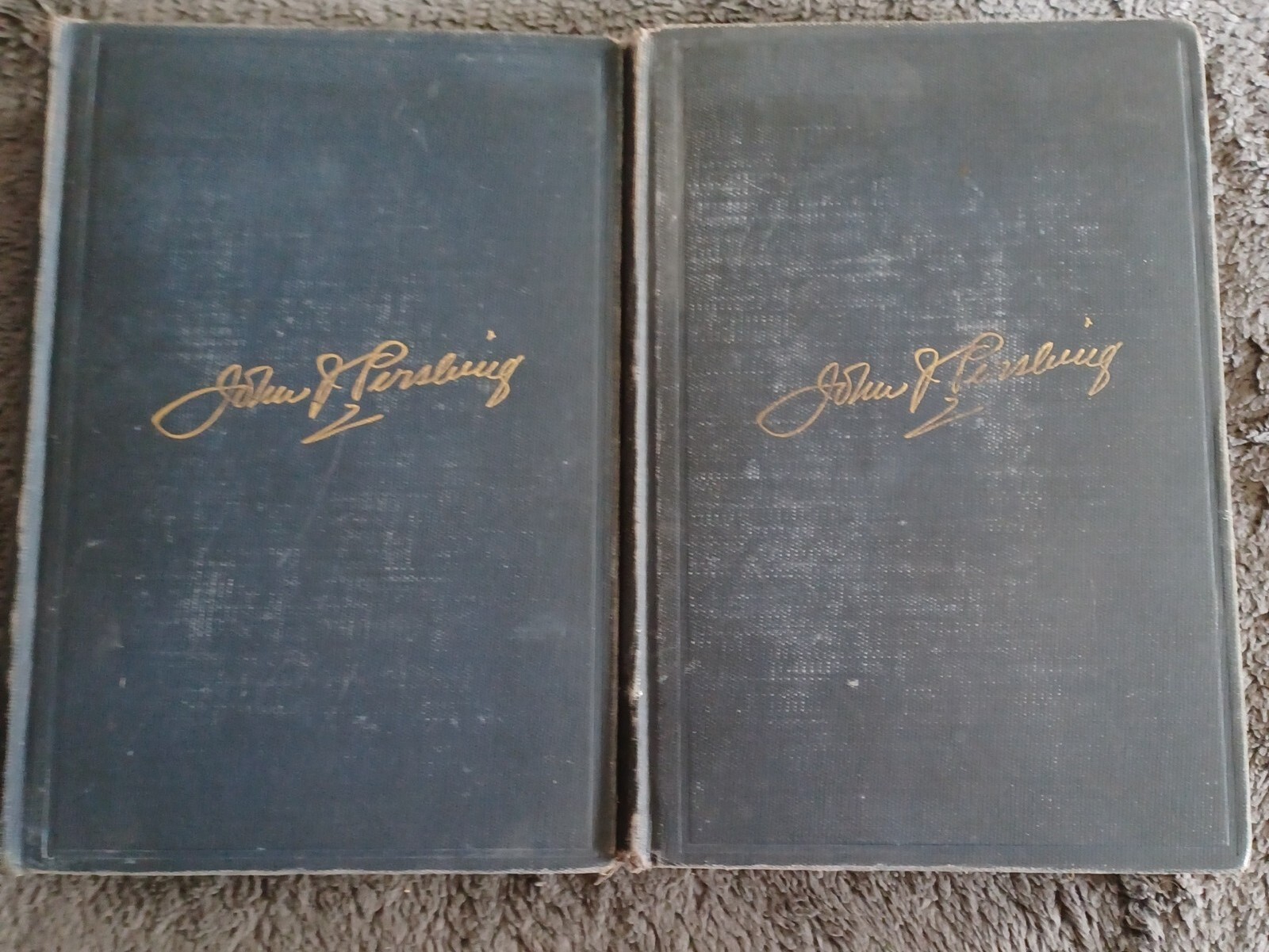 My Experiences in the World War – John J Pershing WW1 1st Edition 2 Volumes 1931
