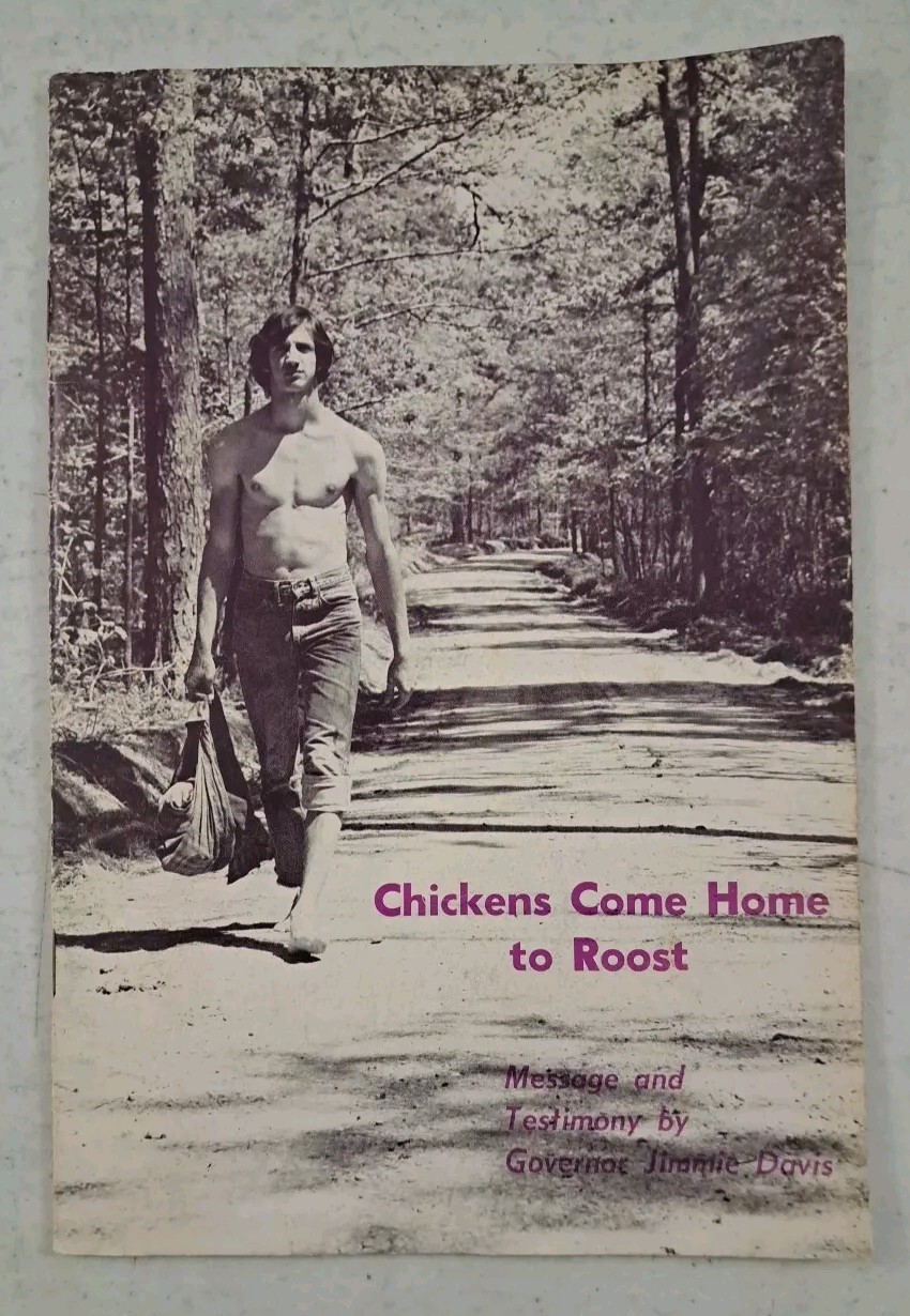 Governor Jimmie Davis-Testimony/Message Chickens Come Home To Roost-Danville VA