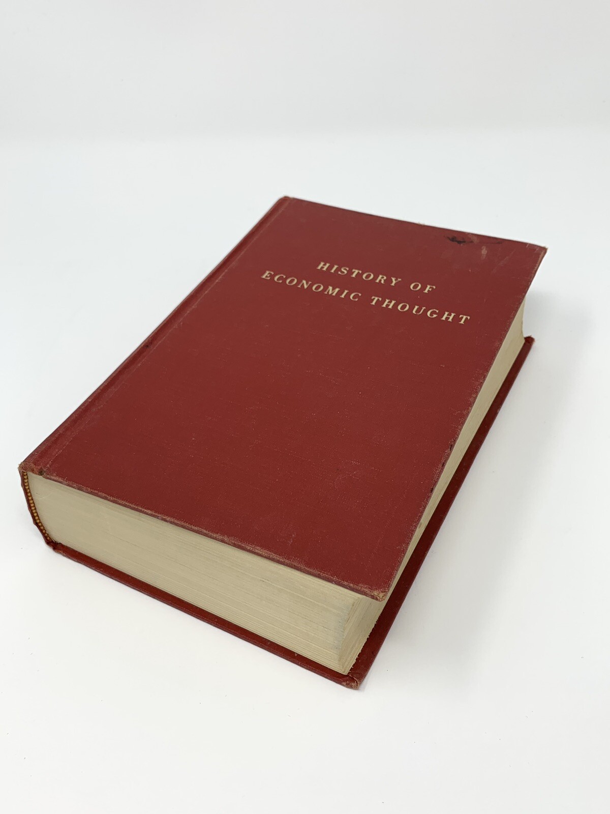 History Of Economic Thoughts by L. H. Haney Fourth And Enlarged Edition 1962