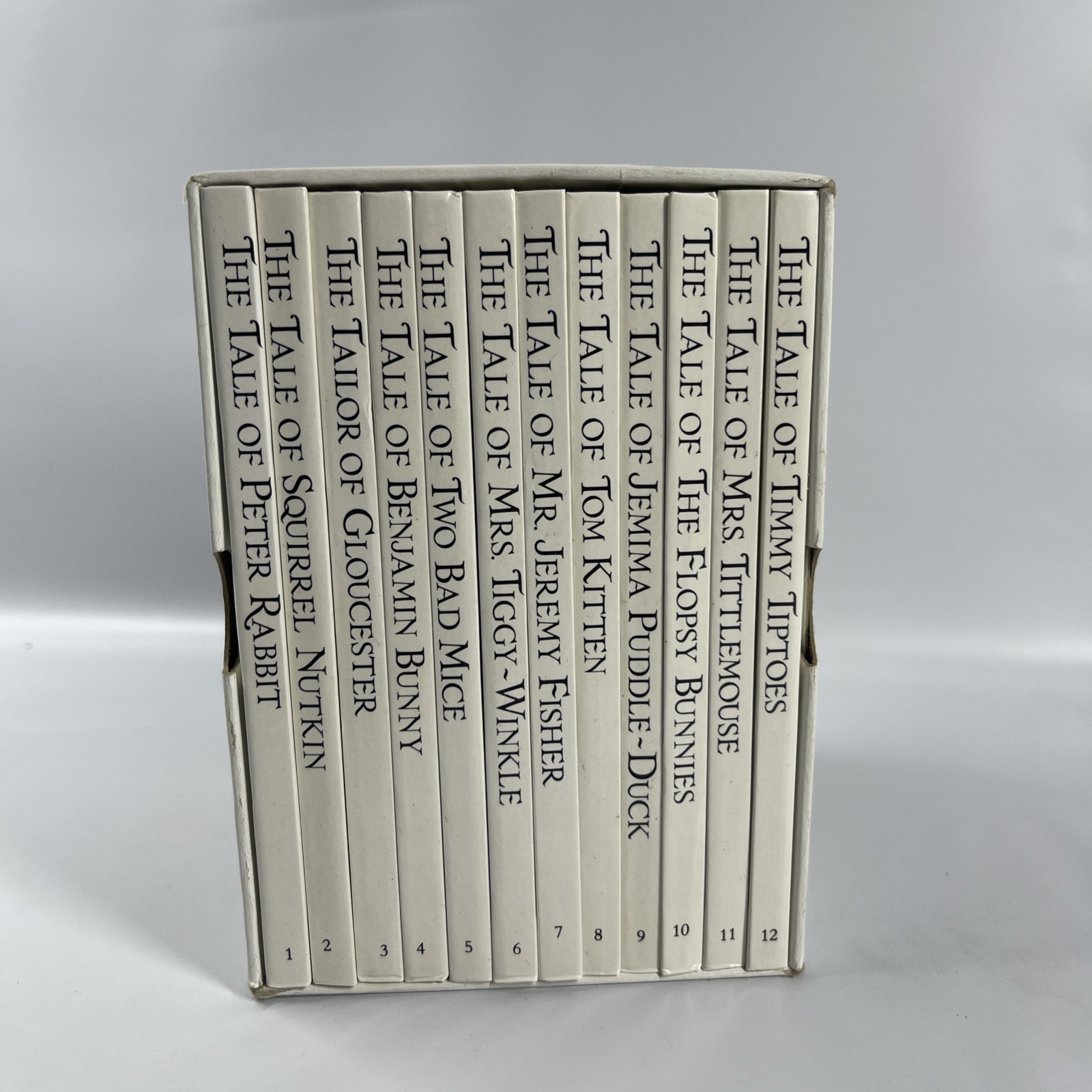 The Peter Rabbit Library by Beatrix Potter 12 Books Boxed Set 1988 illustrated