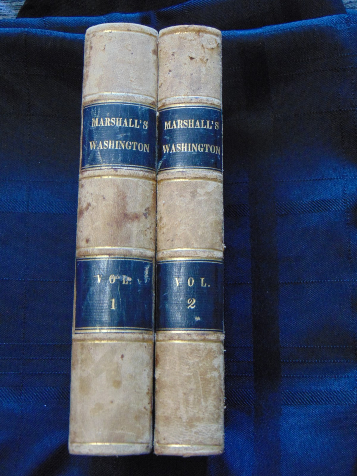 The Life of George Washington – Vol. 1 & 2 by John Marshall (1843, 1840)