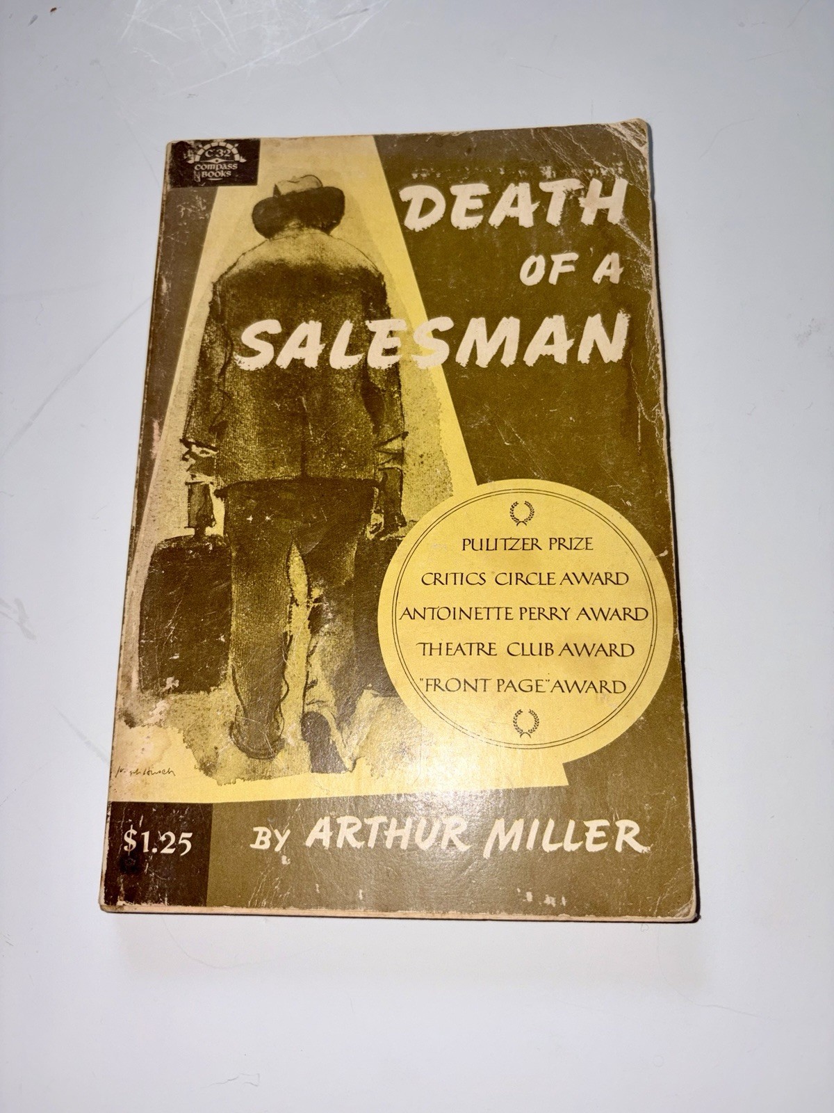 Death of a Salesman Arthur Miller PB Viking Compass 1968 PULITZER Classic