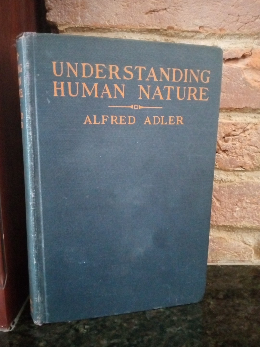Understanding Human Nature Adler HC Garden City Later Reprint 1927 Copyright