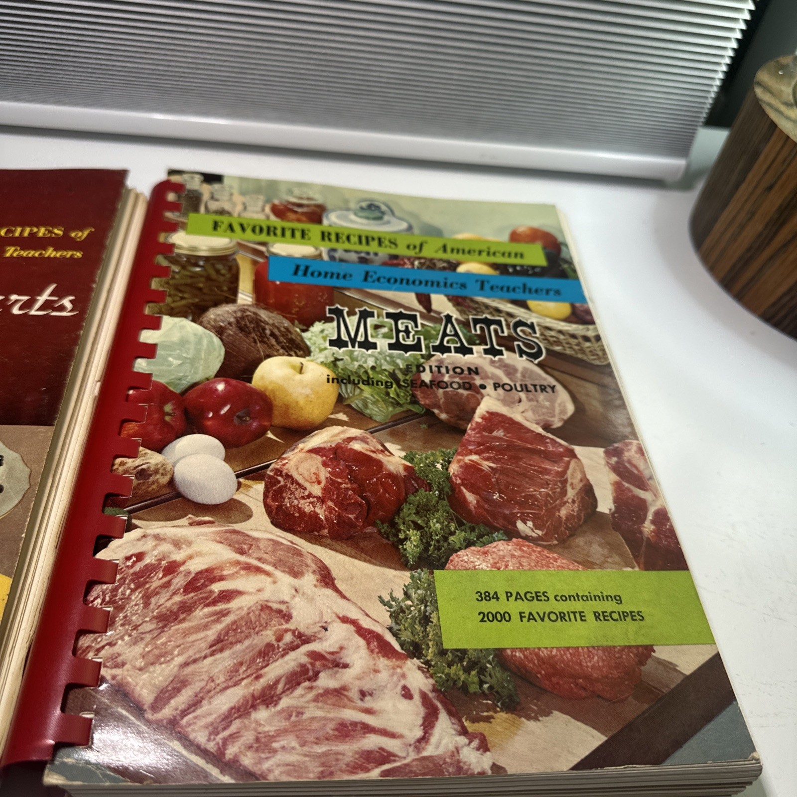 Lot of 3 Vintage Favorite Recipes Of Home Economics Teachers Cookbooks