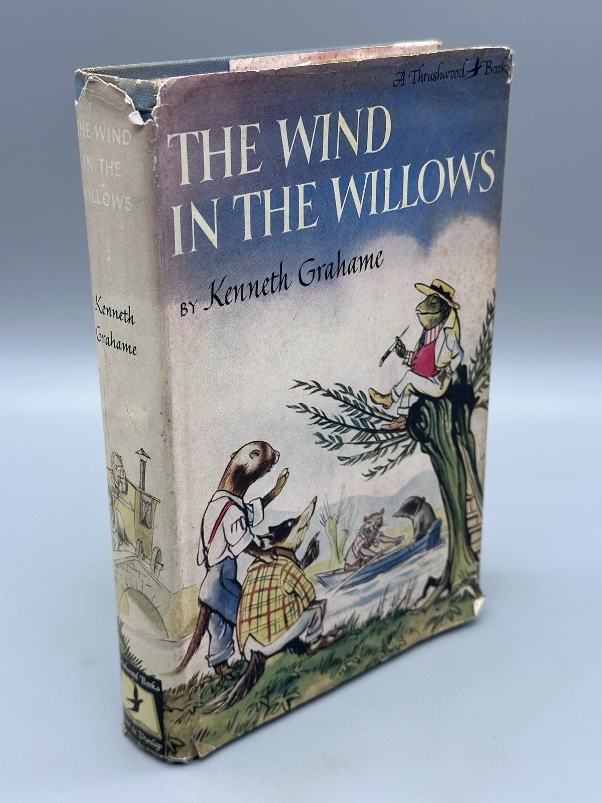 1913 The Wind in the Willows Kenneth Grahame Antique HCDJ!