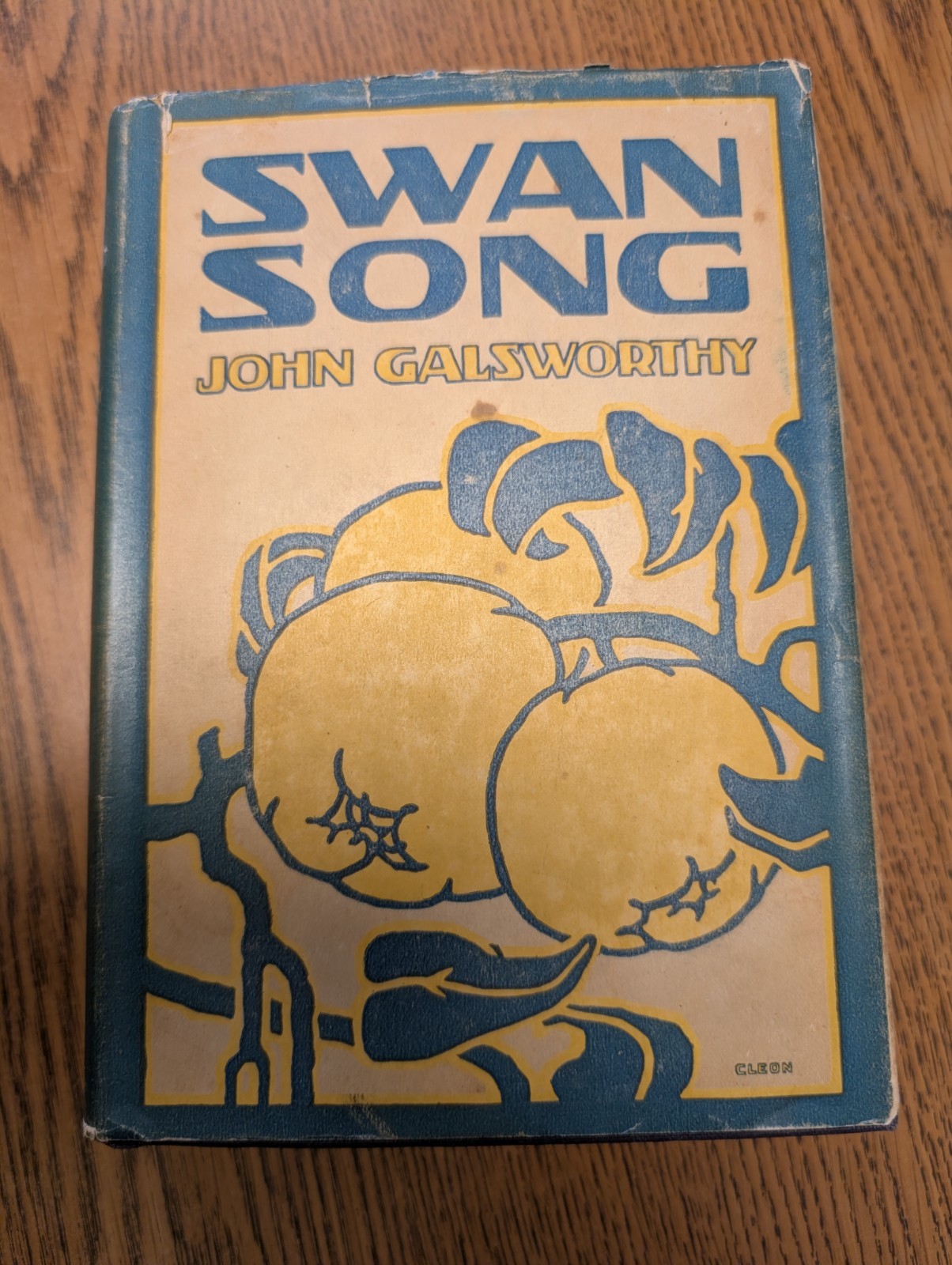 Swan Song by John Galsworthy 1928 HCDJ Scribners