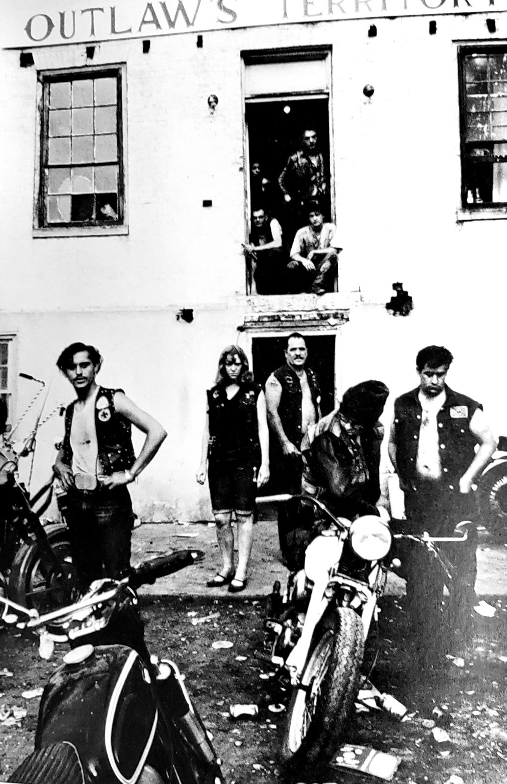 Danny Lyon The Bikeriders Original 1968 MacMillan 1st PB Motorcycles Outlaws