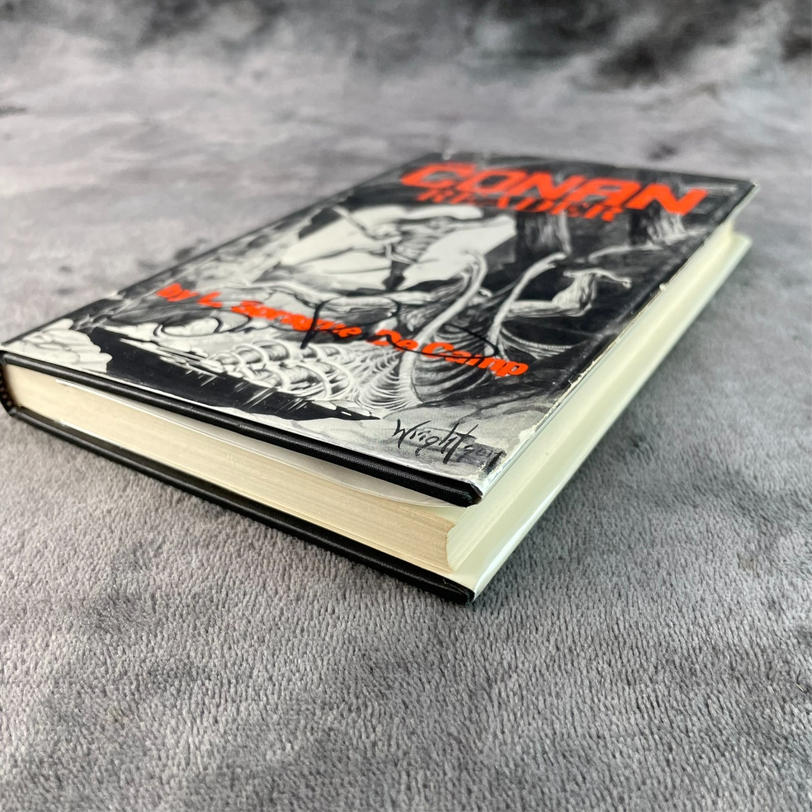 Conan Reader L Sprague De Camp Signed Limited HC 1968 Roy G Krenkel Mirage