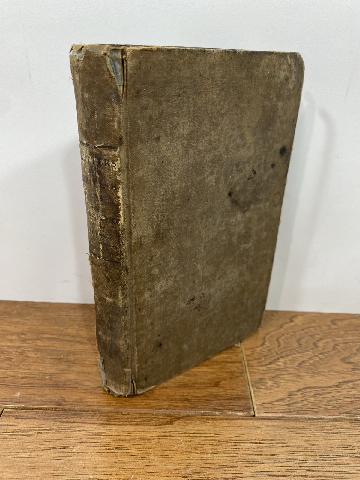 1832 The Letters of the British Spy, William Wirt, 10th. Ed. Revised/Corrected