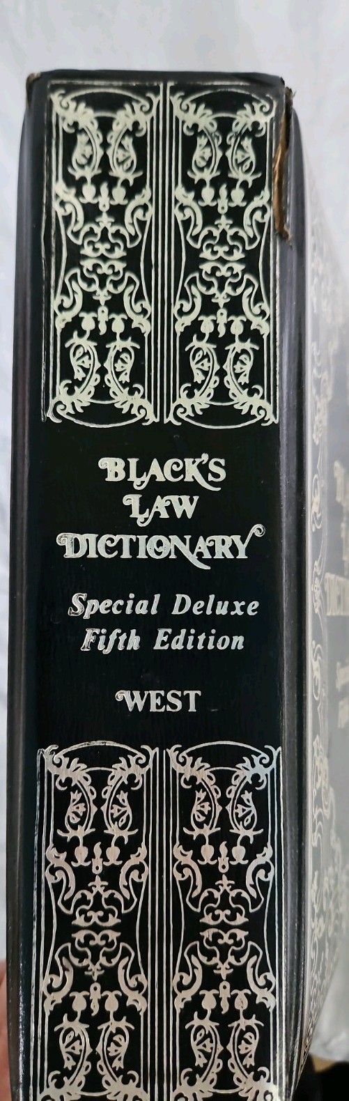 Black’s Law Dictionary Special Deluxe Fifth Edition Padded Hardcover 1979