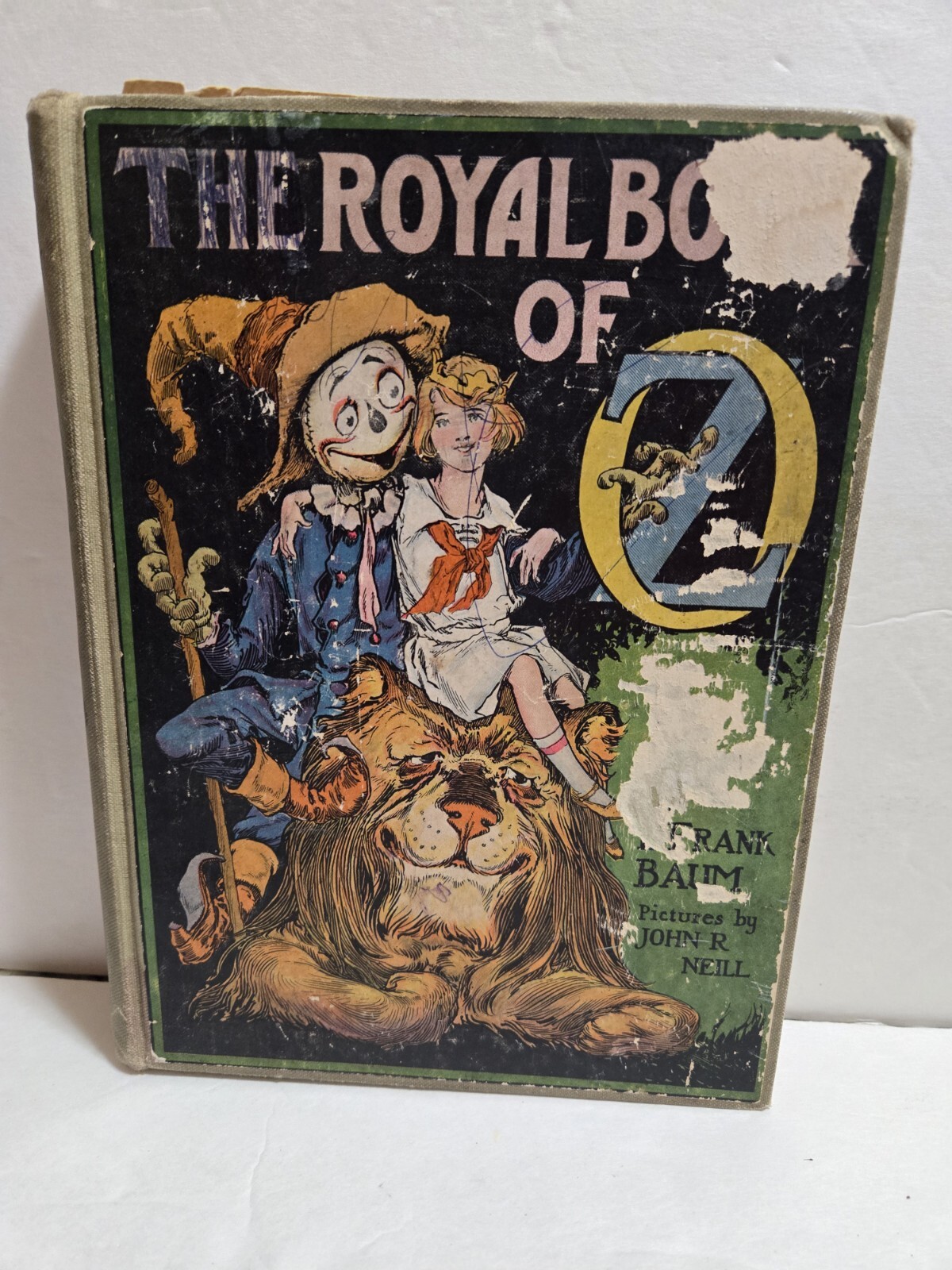 The Royal Book Of Oz- Story Of The Wizard Of Oz Antique Book 1921 Hardcover GUC