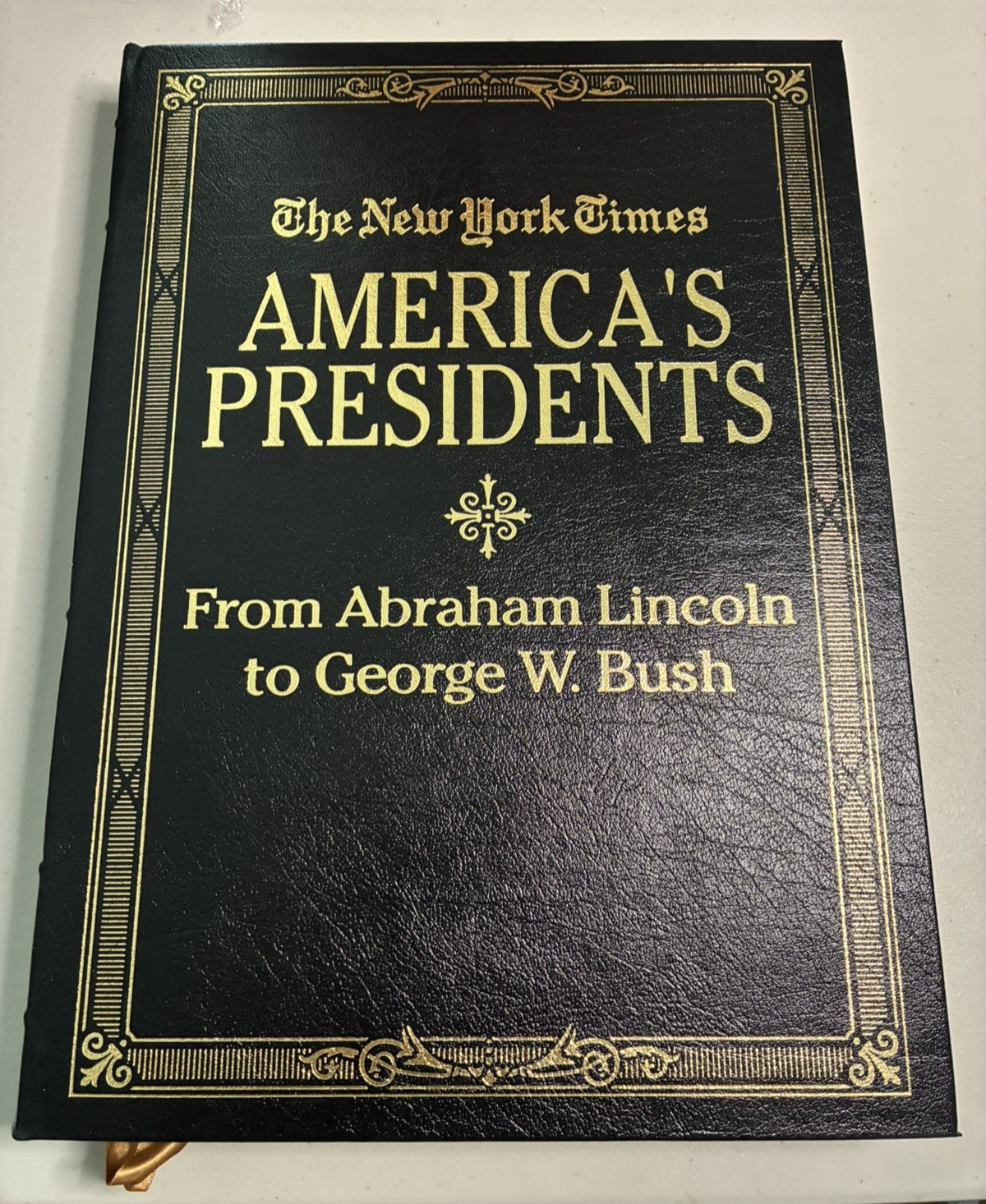 The New York Times America’s Presidents Easton Press Collector’s Edition Leather