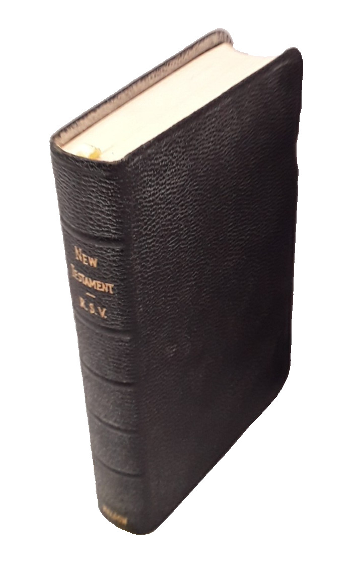 1946 RSV New Testament Nelson Publishing/Pocket Size Church Dedication In Front