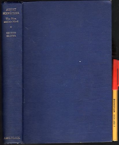 1951 ALBERT SCHWEITZER The Man & His Mind George SEAVER