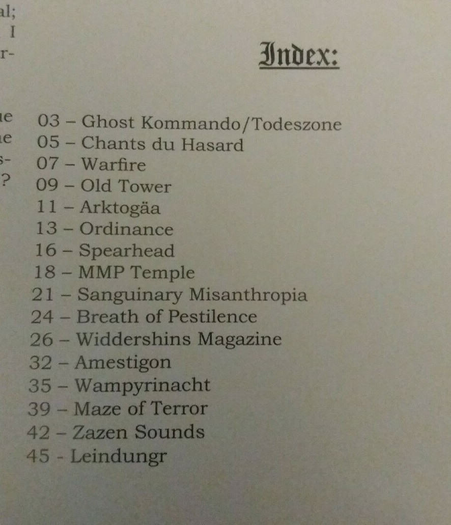 Psicoterror #XI Black Metal Heavy Metal Magazine Zine Death Metal