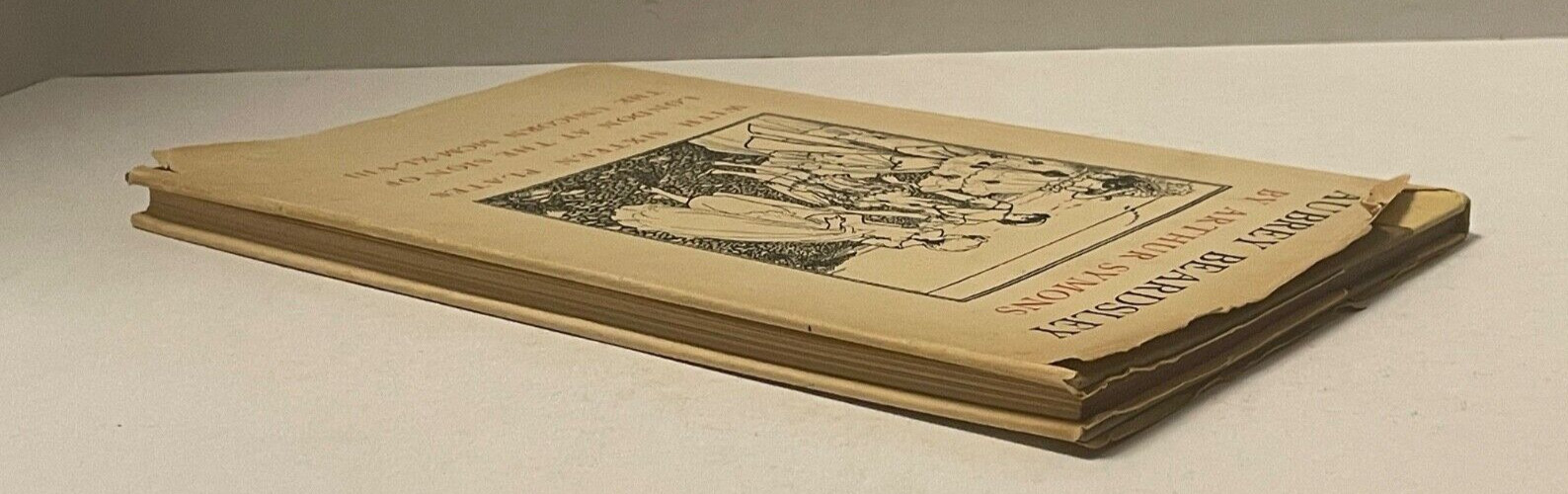 Aubrey Beardsley by Arthur Symons Unicorn Press Hardcover 1948 London at the sig