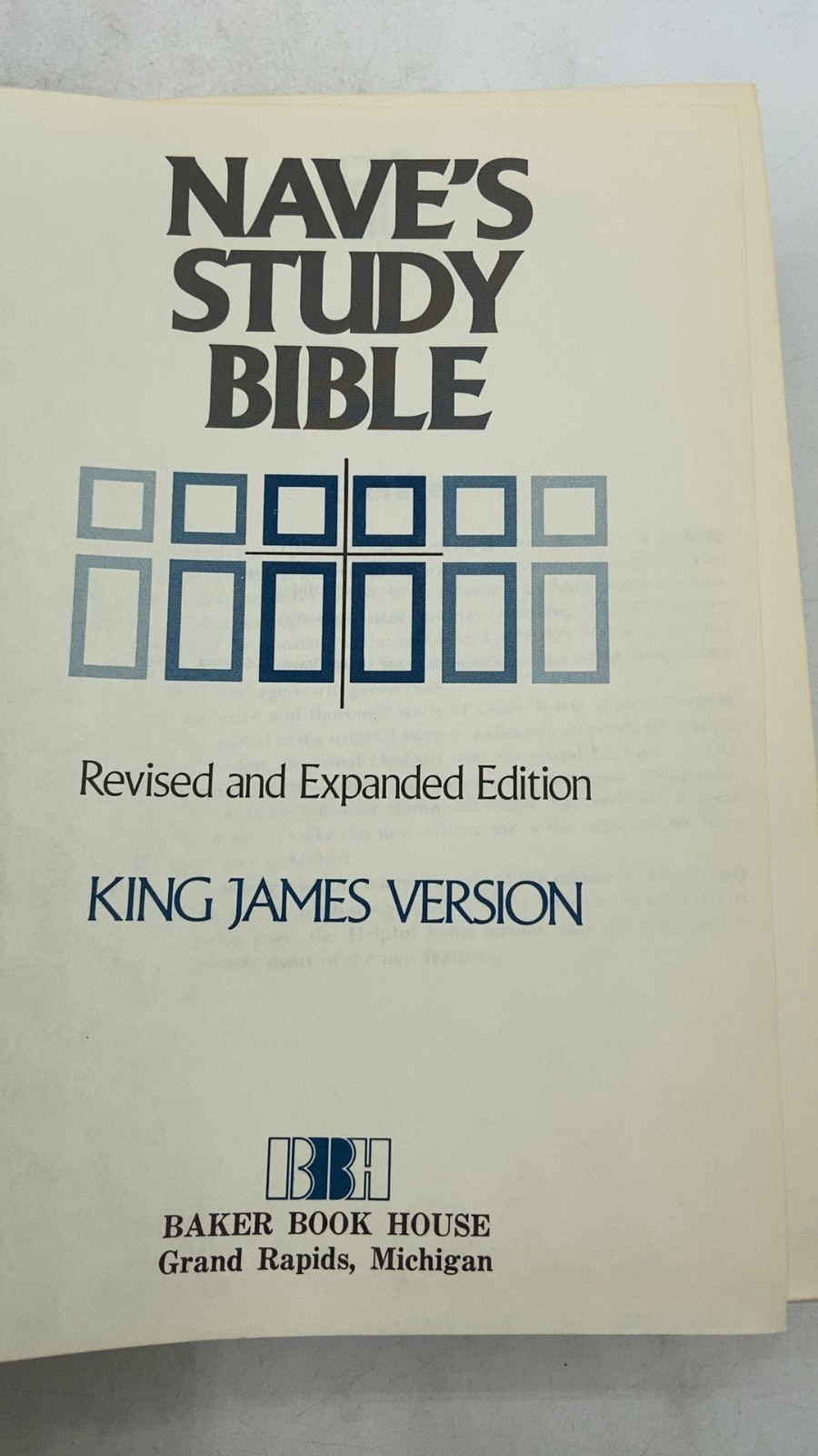 Nave’s Study Bible: Revised and Expanded Edition, King James Version Hardcove…