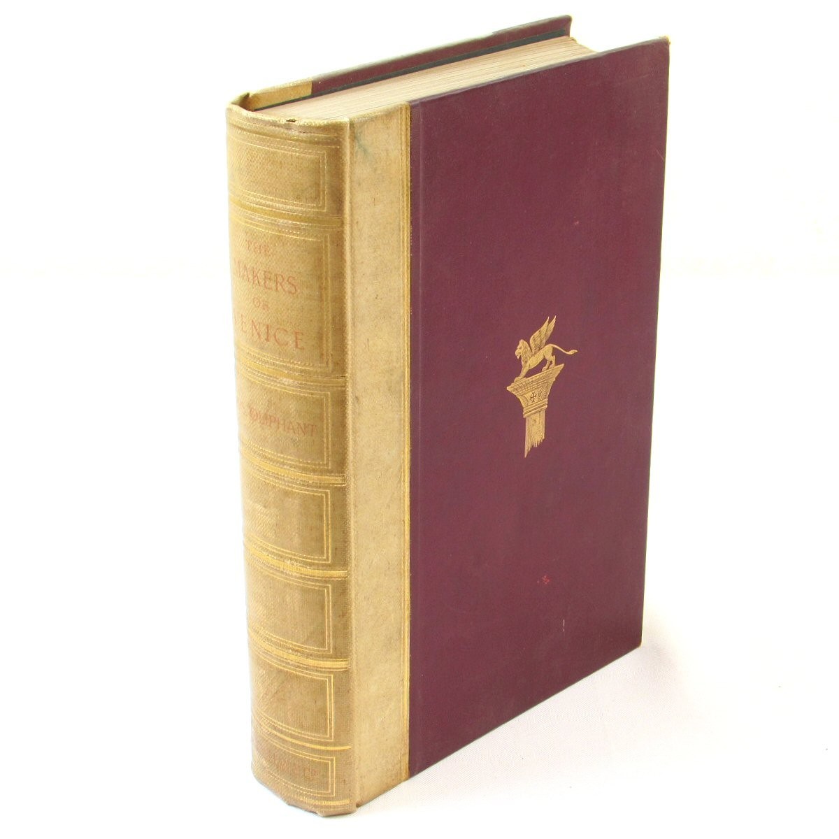 The Makers of Venice Mrs Oliphant 1892 Macmillan HC 1st Thus („Extra Illus.“) Ed