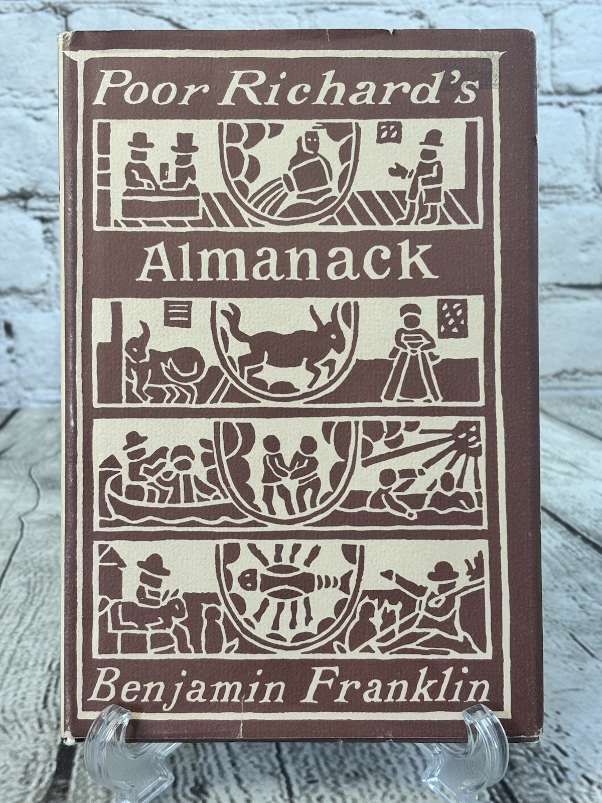 Poor Richard’s Almanack Benjamin Franklin Peter Pauper Press HC Vintage