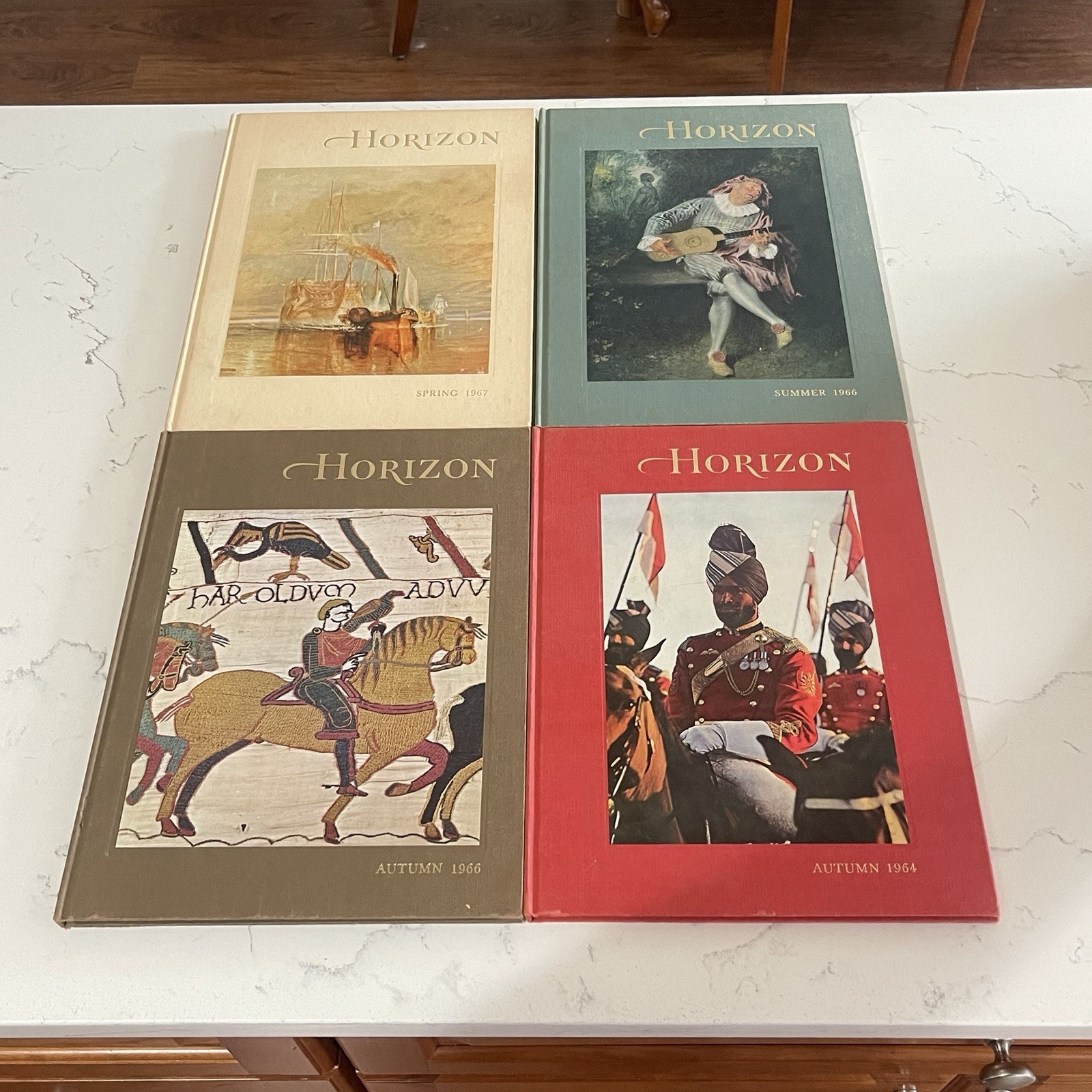 Horizon Magazine of the Arts Lot of 14 Hardcover Books Vintage HC 59 60 61 62 64