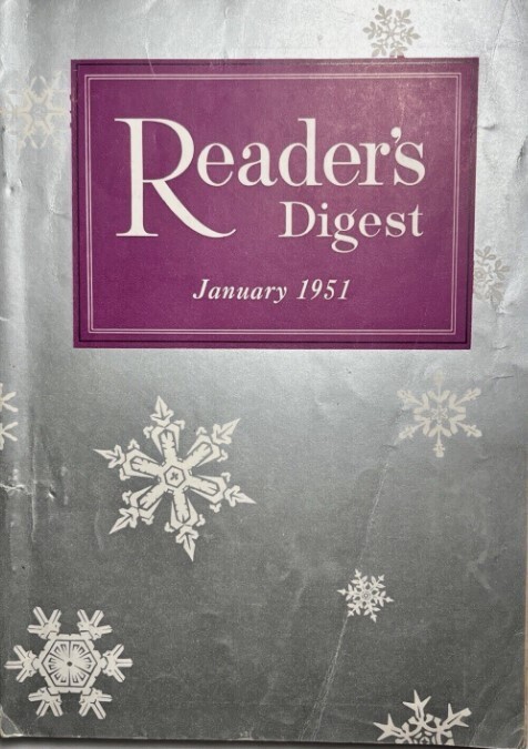 THE READER’S DIGEST 1950S 120 Select Issue Collection On USB Flash Drive