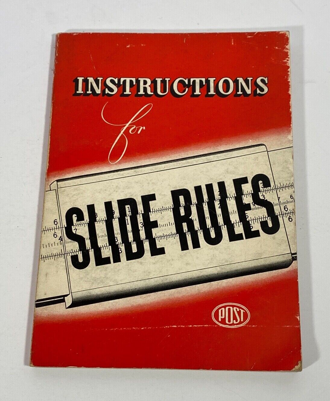 Instructions For Slide Rules -Post-Trig & Mannheim-Trig 1945 Frederick Post Co.