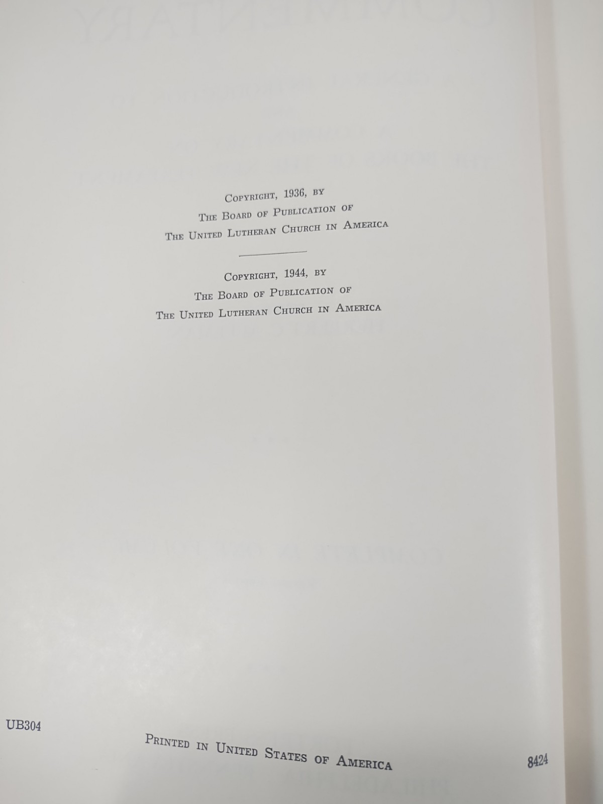 Old & New Testament Commentary By Herbert C. Alleman Lot Of 2 HC Books Bible Vtg