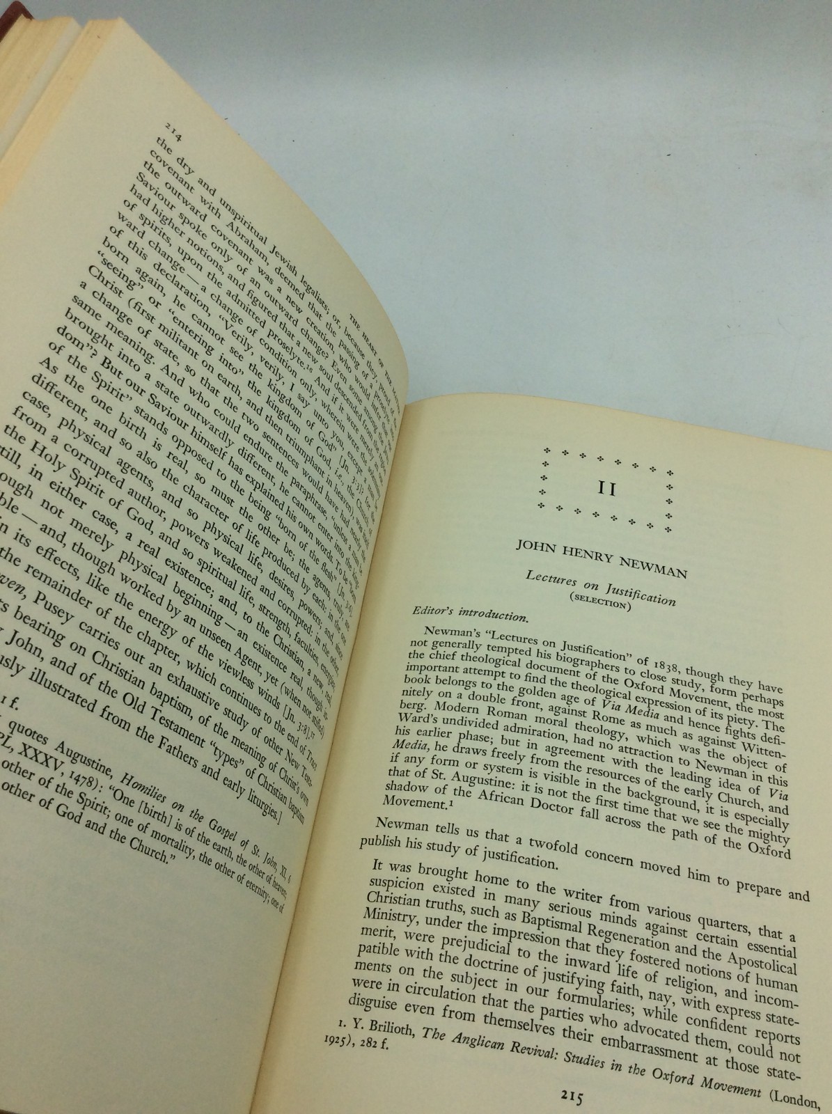THE OXFORD MOVEMENT – Eugene R. Fairweather, ed. – 1964 1st ed – Catholic