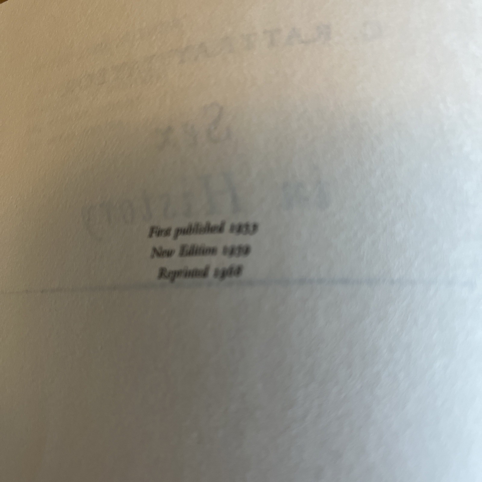 SEX IN HISTORY. – Taylor, G. Rattray. – Thames and Hudson – 1968-01-01