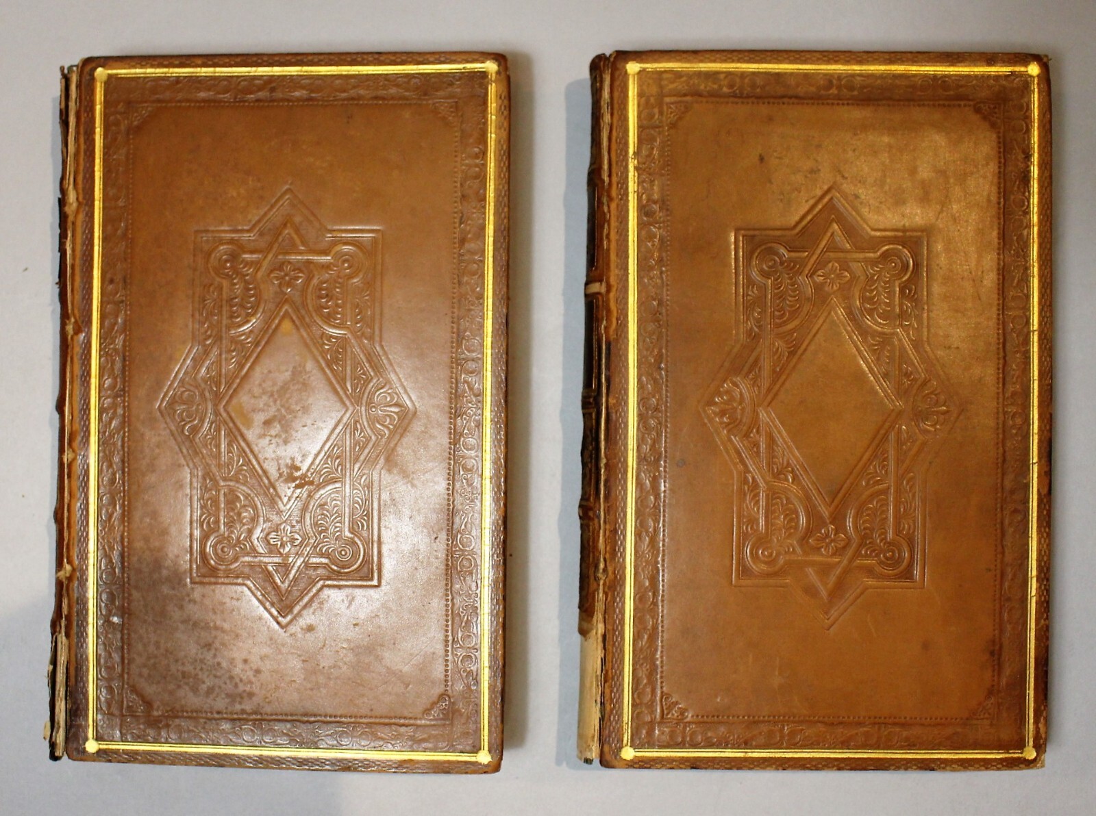 3rd Ed. (1822) 2 Vol. Full Calf Bound Set „Belzoni’s Narrative“ by G.B. Belzoni