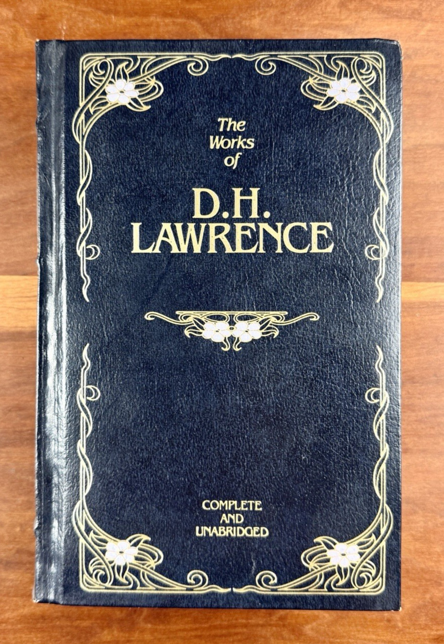 The Works of D. H Lawrence Complete and Unabridged HC 1985 Collectors Edition