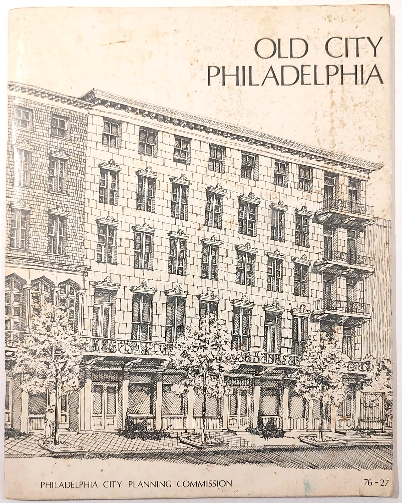Vintage 1976 Philadelphia Oil City Planning Commission Book Softcover PA Rizzo