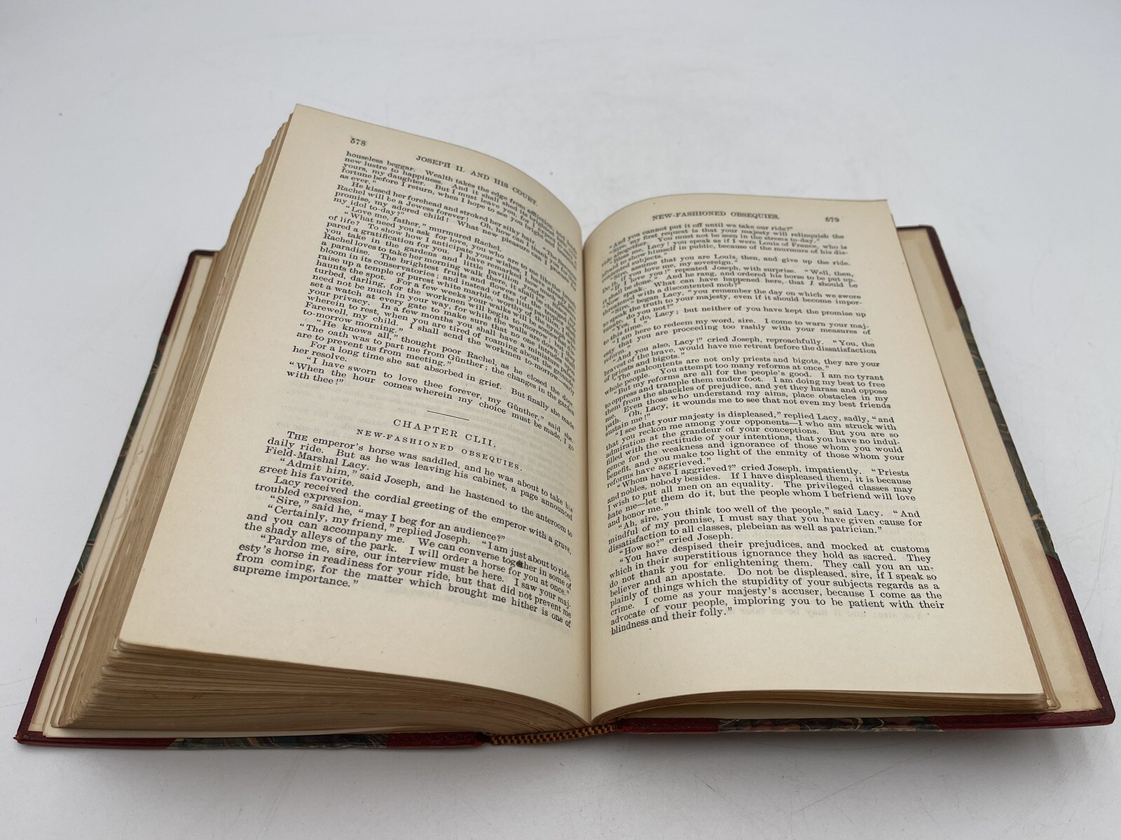 Joseph II and His Court By L. Muhlbach Vintage Hardcover 1899 D. Appleton & Co.