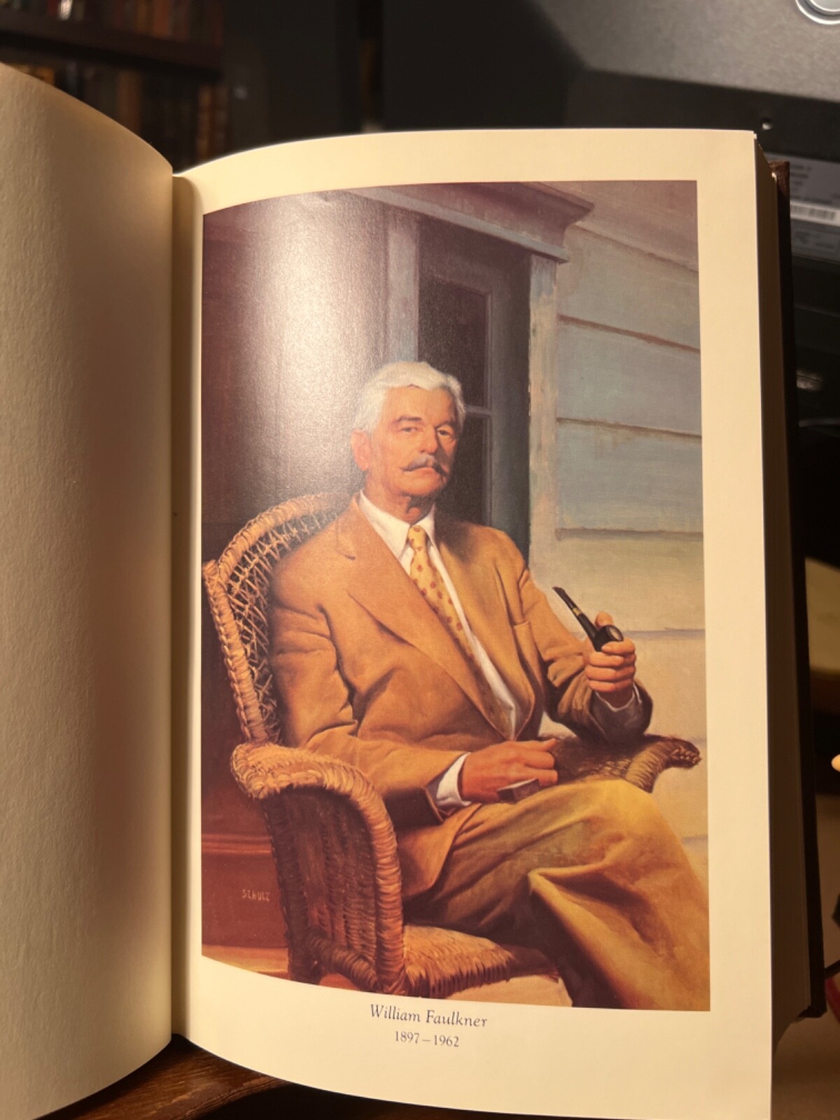 HTF Fine Leather Decorated 1976 Select Letters William Faulkner 1st Edition Gift