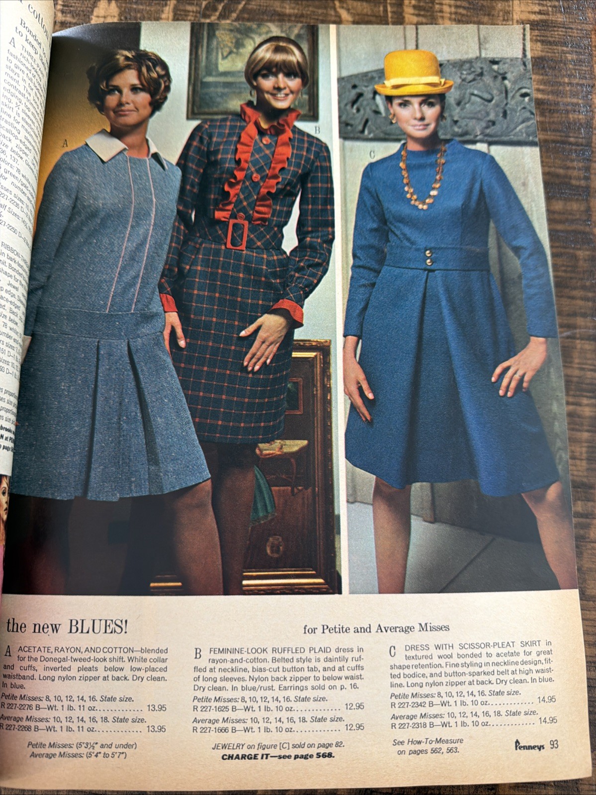 Penneys Fall & Winter Catalog 1968 Vintage 943 Pages