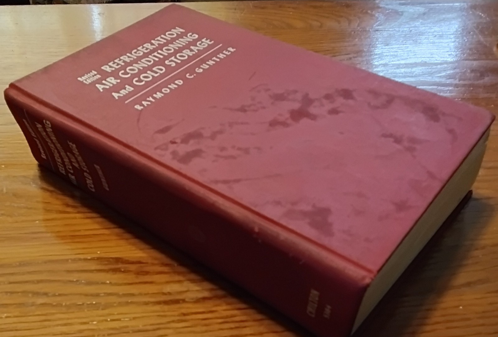 Refrigeration, Air Conditioning, Cold Storage, Ray. Gunther, 1969, Chilton