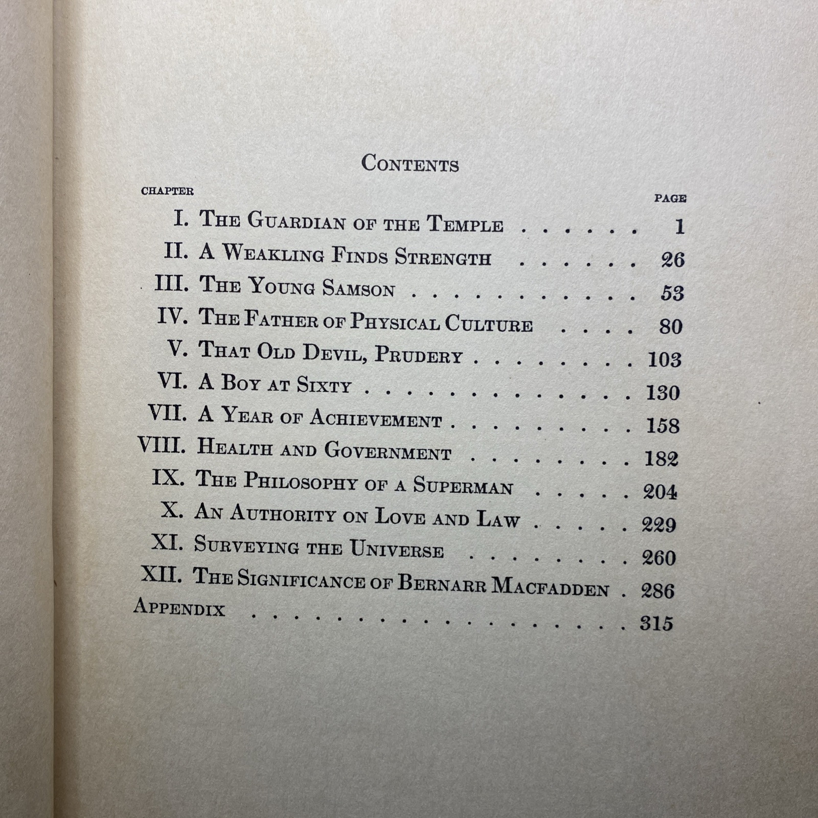 Bernarr Macfadden A Study In Success Clement Wood HC 1st Ed 1929