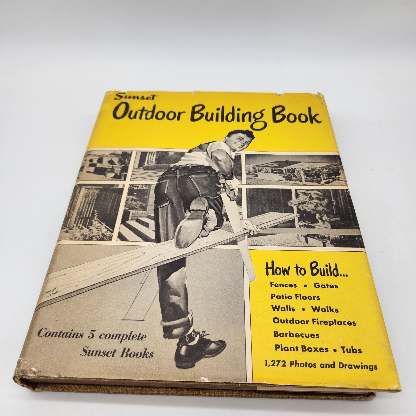 Sunset Outdoor Building Book Five Complete Sunset Books in One Volume 1953
