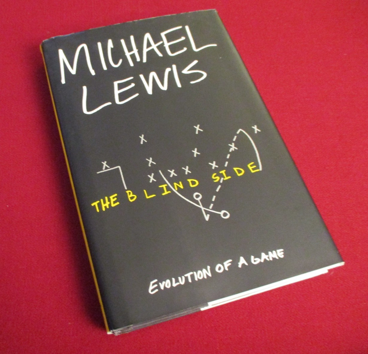 SIGNED (Inscribed) The Blind Side by Michael Lewis (2006) First Printing Book