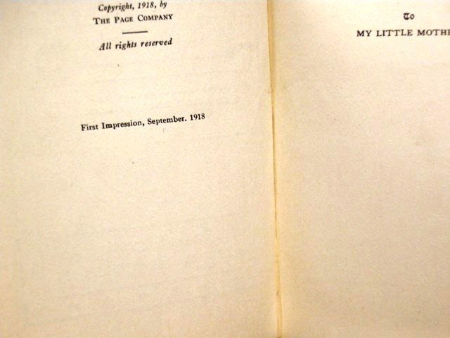 Go, Get ‚Em! William A. Wellman First Edition 1918 World War One Aviation Memoir